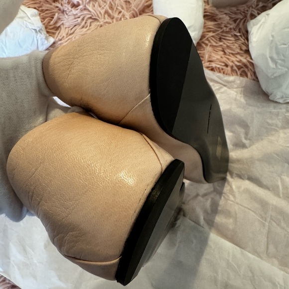 Jil sander pink square toe ballerina flats SZ 38 NWB - Picture 11 of 16